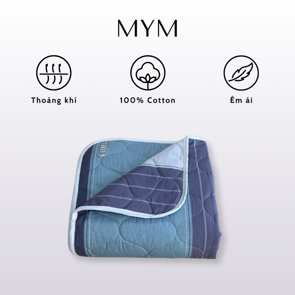 Chăn Cotton In Hoạ Tiết Mẫu 24