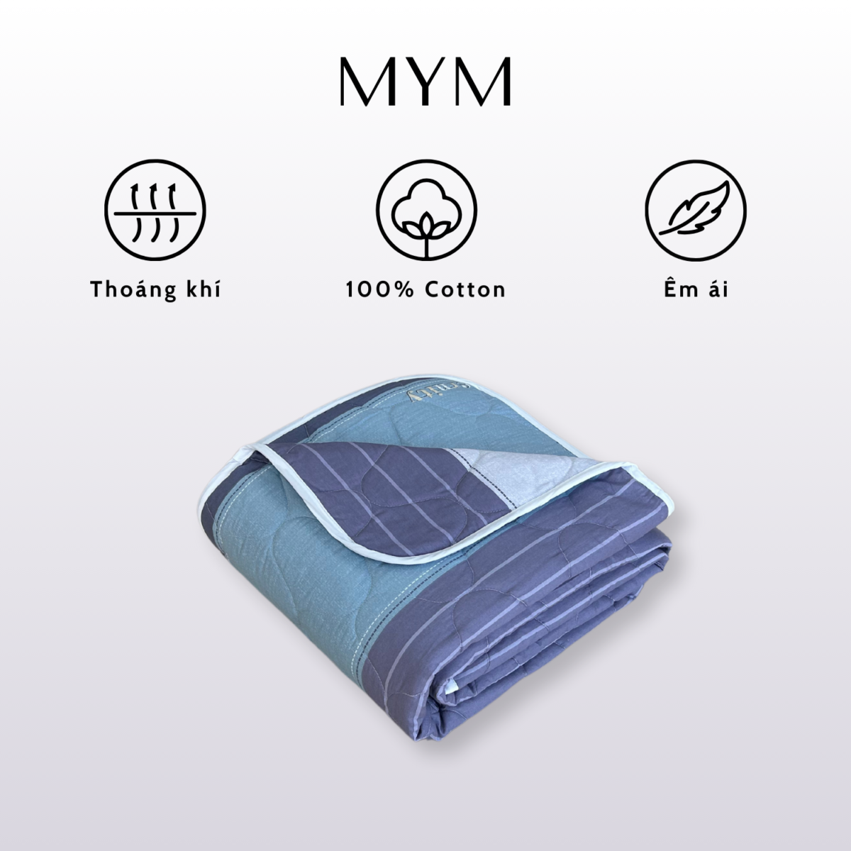 Chăn Cotton In Hoạ Tiết Mẫu 24