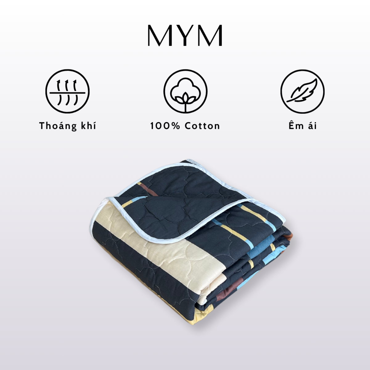 Chăn Cotton In Hoạ Tiết Mẫu 25