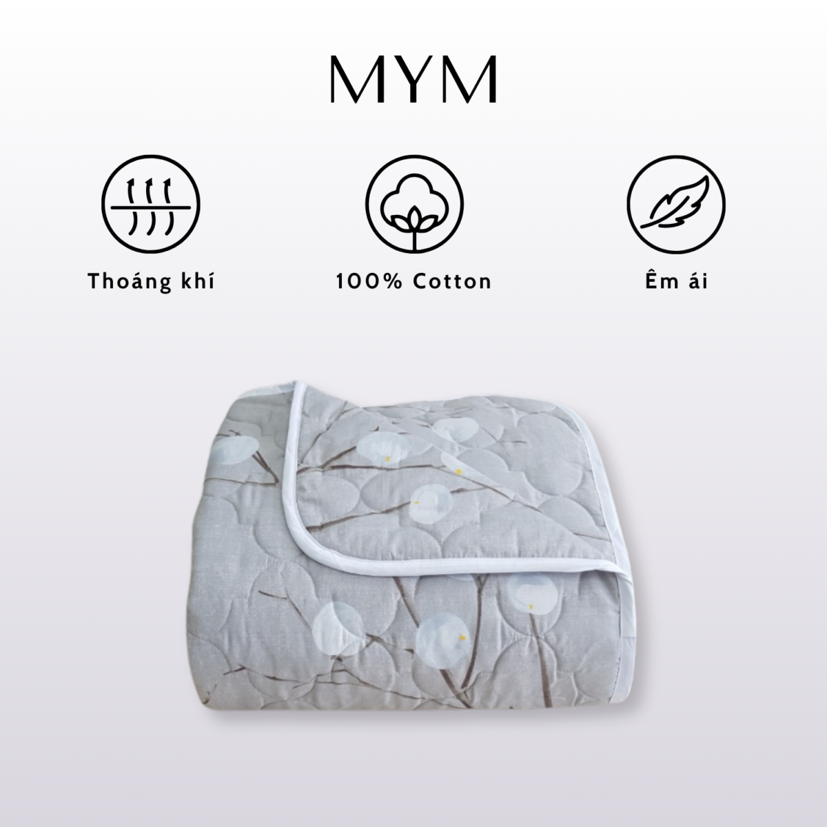 Chăn Cotton In Hoạ Tiết Mẫu 29