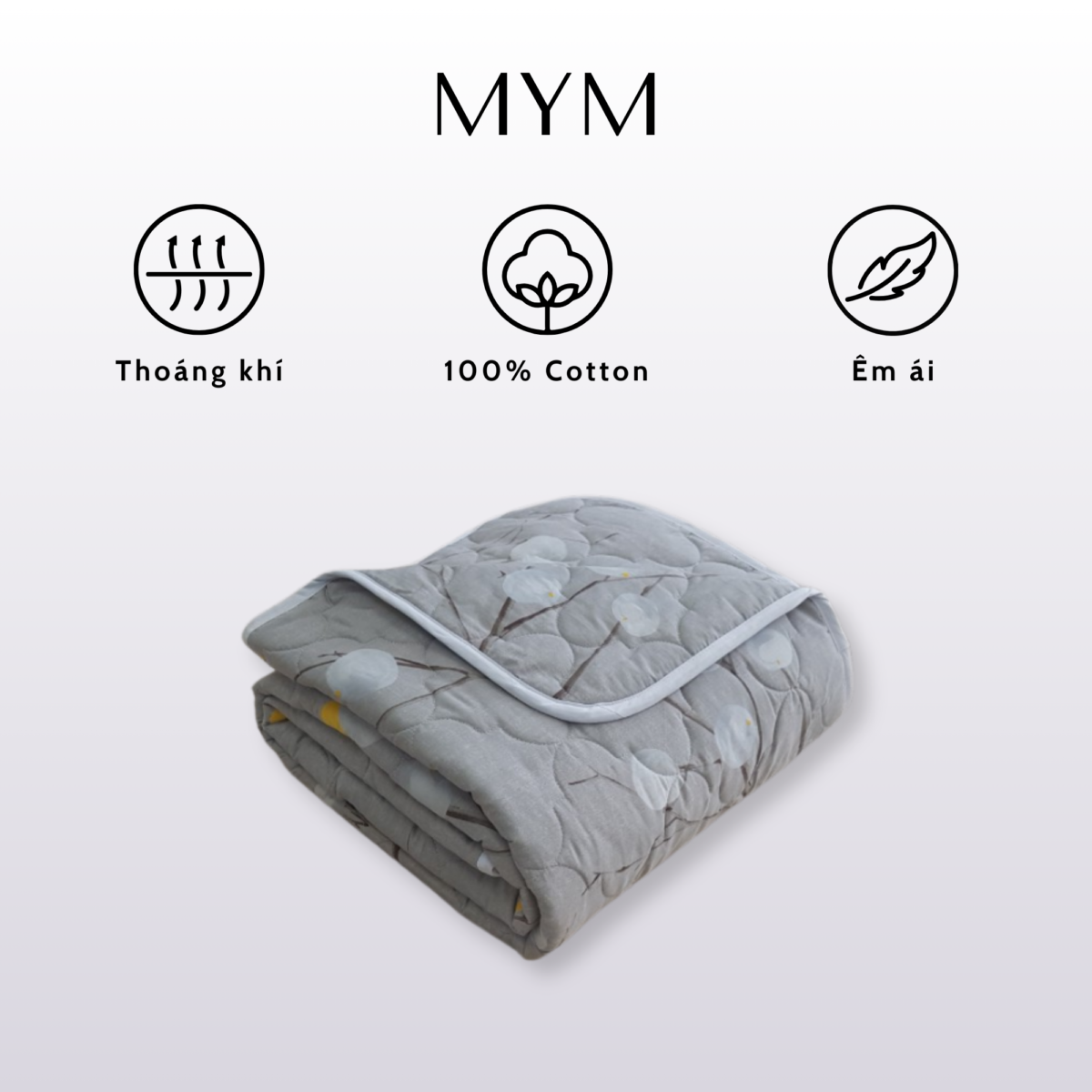 Chăn Cotton In Hoạ Tiết Mẫu 29