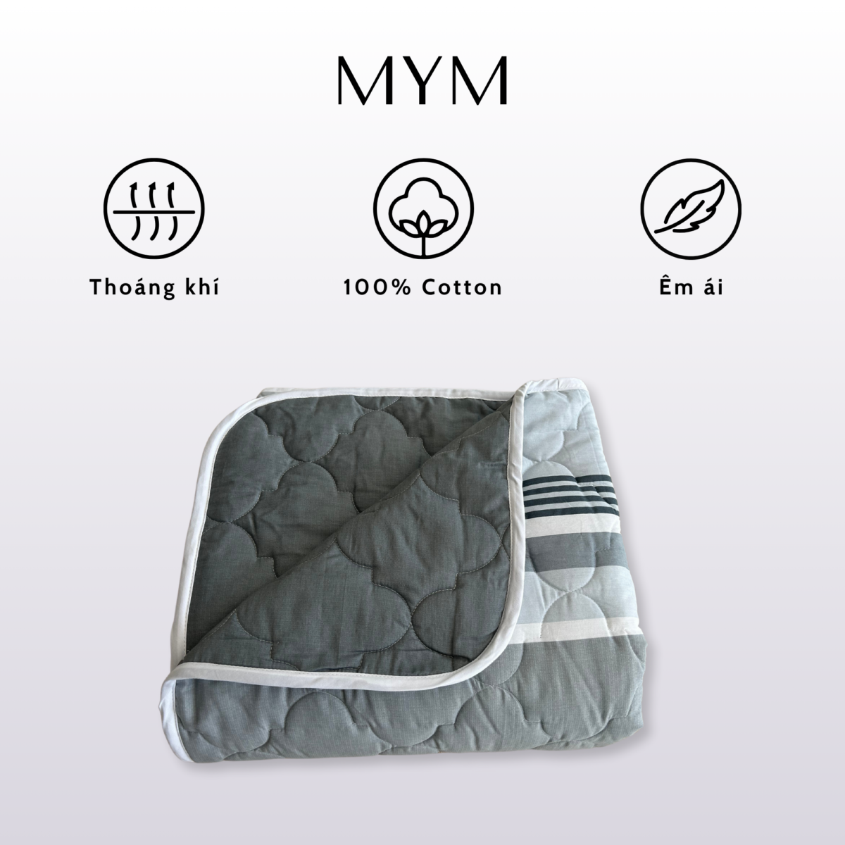 Chăn Cotton In Hoạ Tiết Mẫu 33