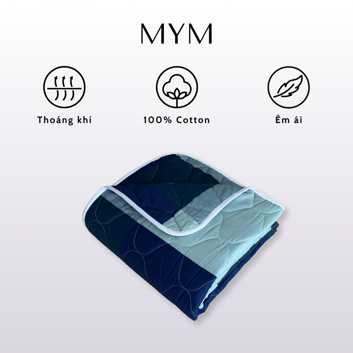 Chăn Cotton In Hoạ Tiết Mẫu 34