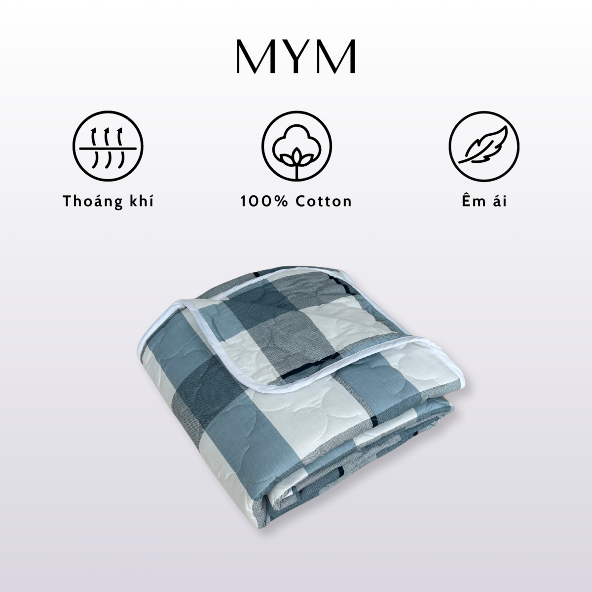 Chăn Cotton In Hoạ Tiết Mẫu 37