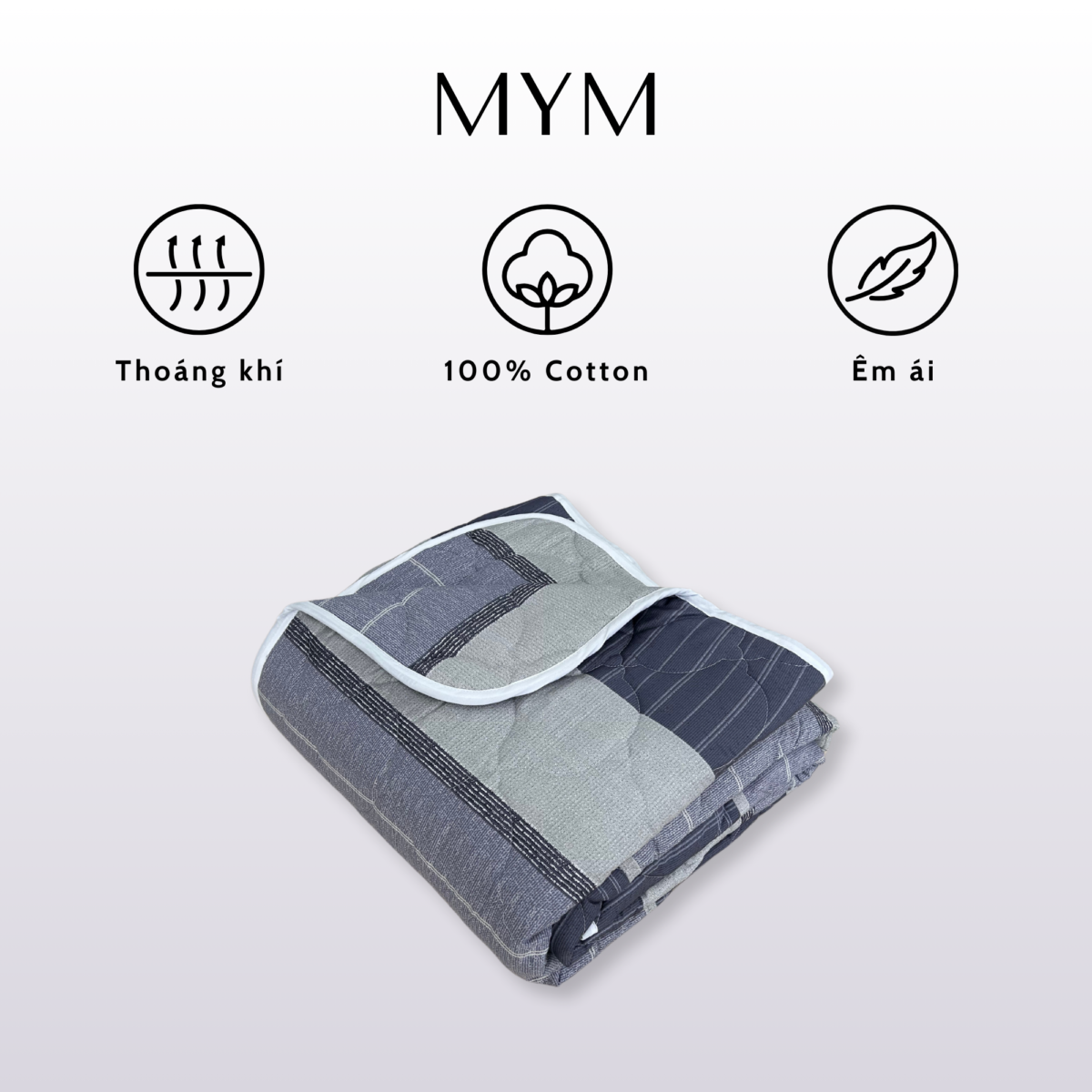 Chăn Cotton In Hoạ Tiết Mẫu 38