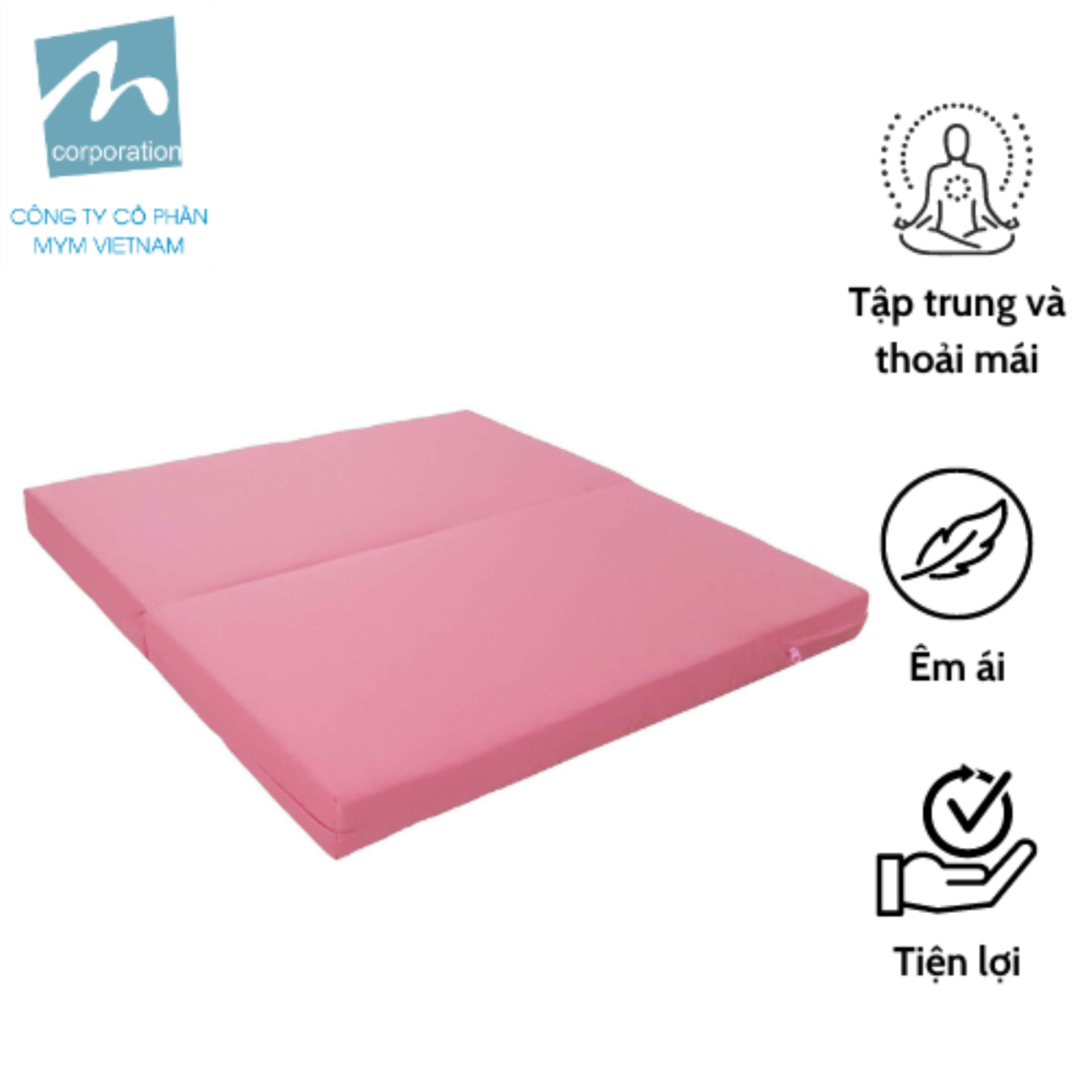 Đệm ngồi thiền Cotton