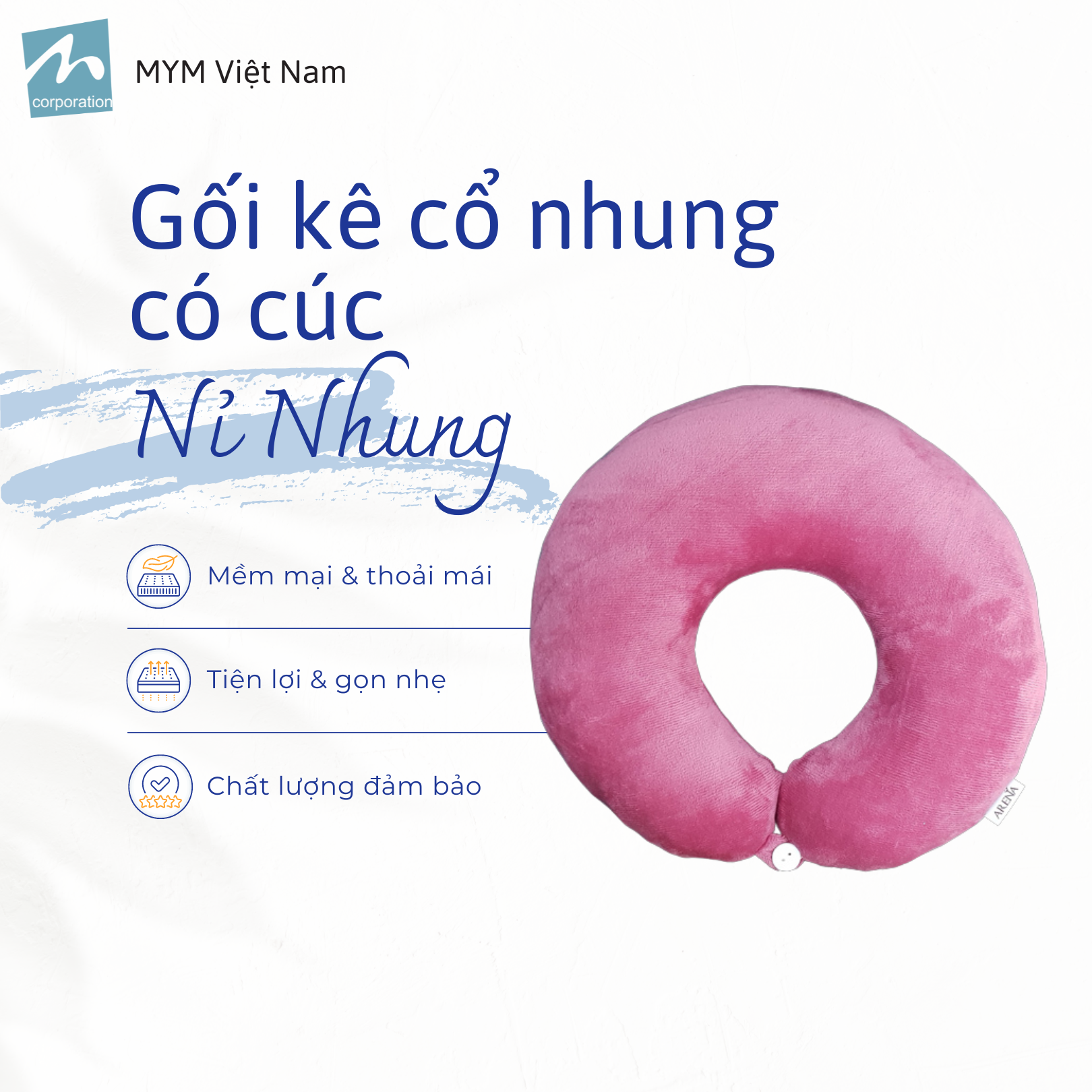 Gối Tựa Cổ Nhung Gối tựa cổ nhung mẫu 3